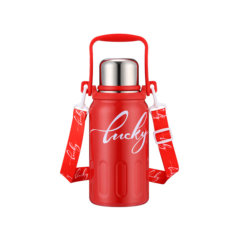 德世朗 DXYH-1000 小幸运系列保温壶 1000ml （单位：个） 红色